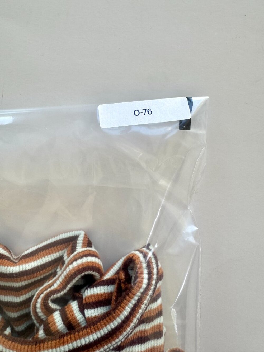 Kate Quinn Ribbed Striped Bodysuit Ruffle 18-24m - Picture 3 of 3